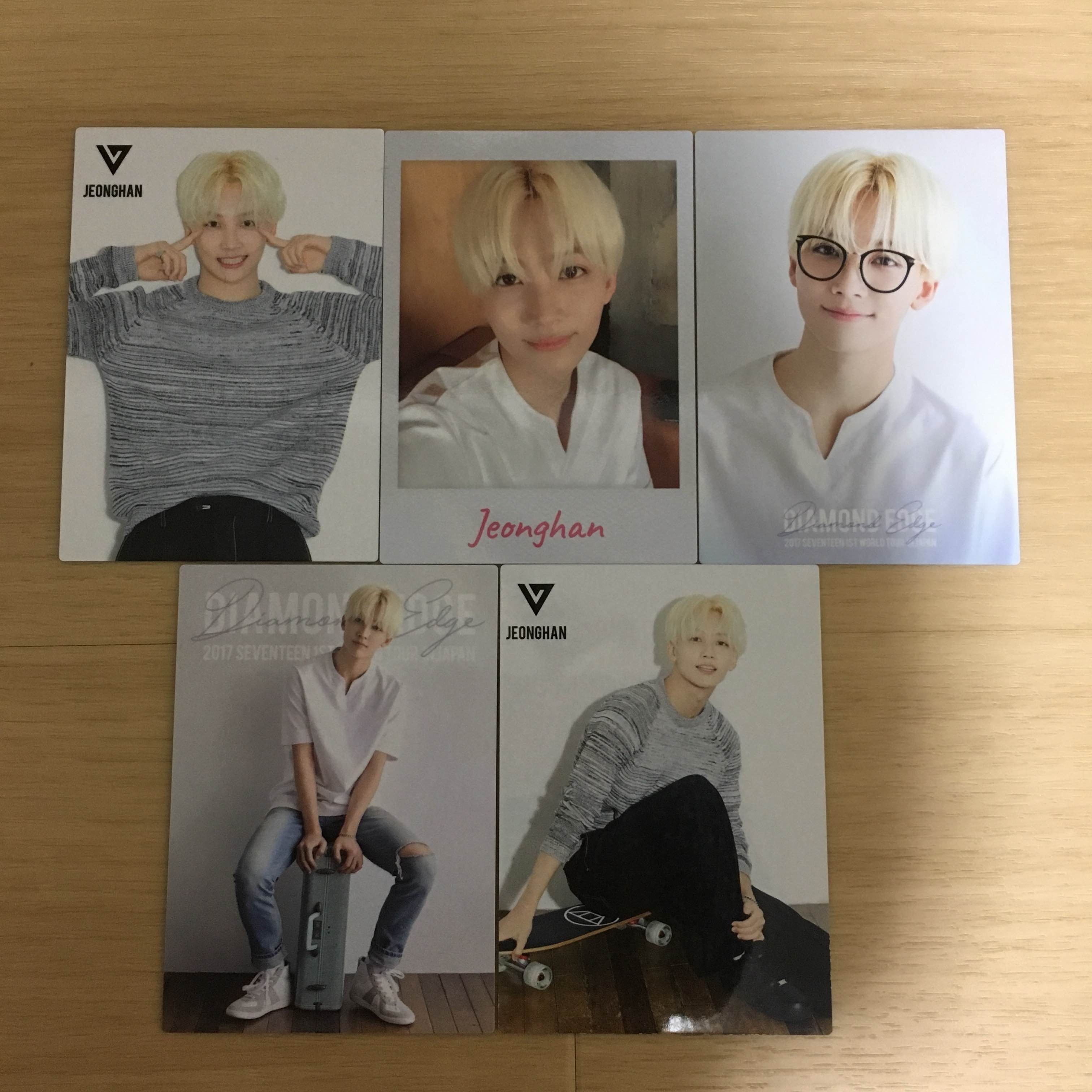 Trading Cards - Jeonghan set