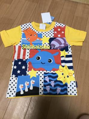 新品 シンカイゾク Tシャツ 黄色 110cm
