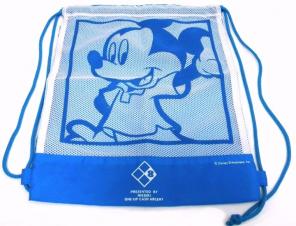 ミッキーマウス　メッシュバック　プールバッグにも