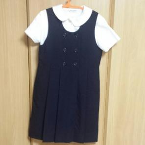 ミキハウス　お受験ワンピース