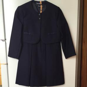 美品 familiar 濃紺アンサンブル